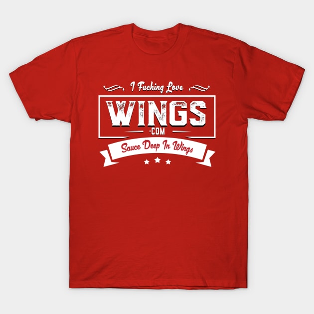 Sauce Deep In Wings T-Shirt by IFLWings